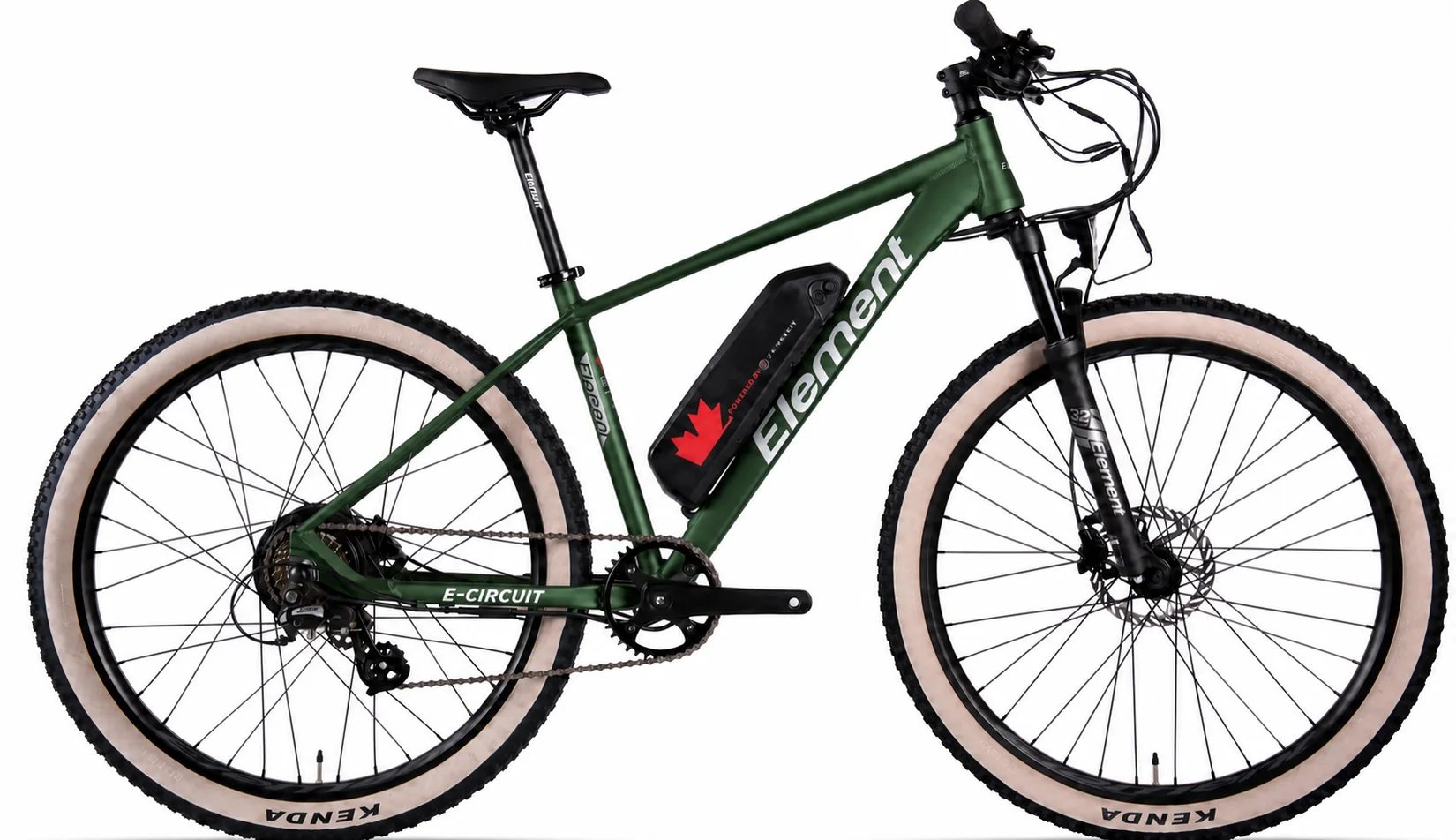 E-Circuit Gen 3 concept with an alpine green frame
